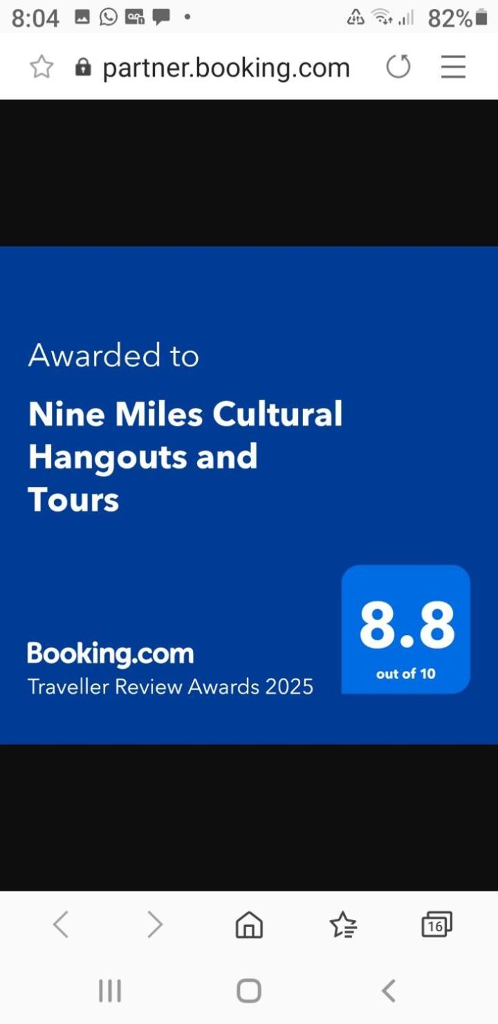 Nine Miles Cultural Hangouts&Tours Stepney Extérieur photo